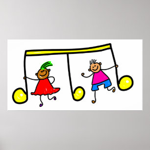 Affiches Enfants musicaux