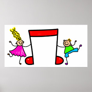 Affiches Enfants musicaux