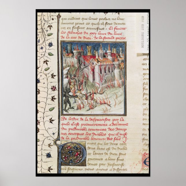 Affiches Enfer, de 'De Civitate Dei' par St. Augustine (Devant)