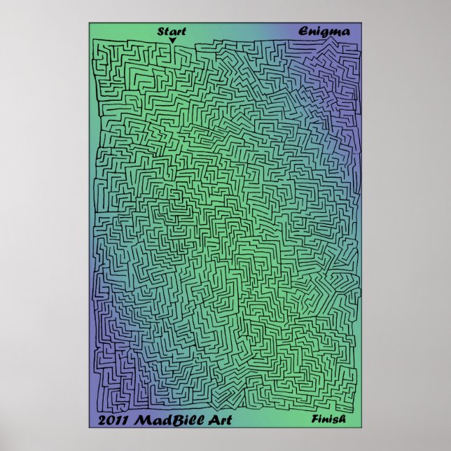 Affiches Enigma Maze (Devant)