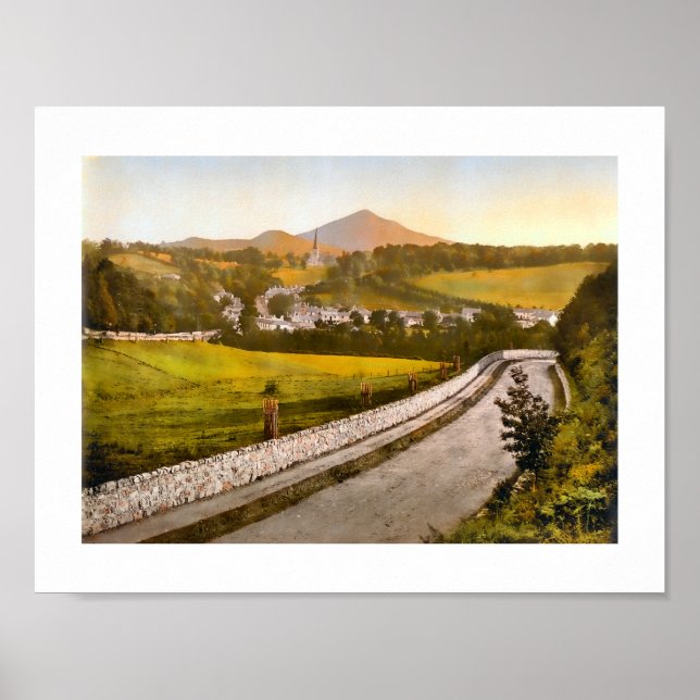 Affiches Enniskerry, comté de Wicklow, Irlande (Devant)