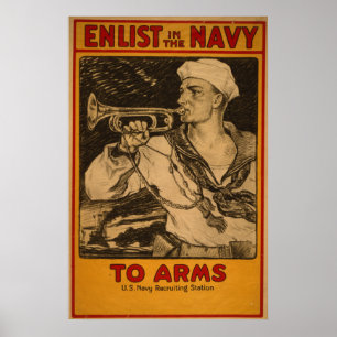 Affiches Enrôlez dans la marine