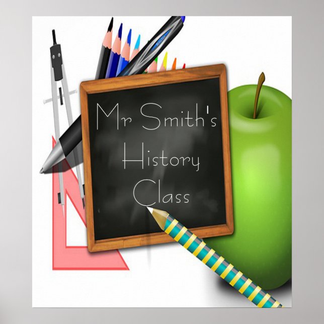 Affiches Enseignant (Devant)