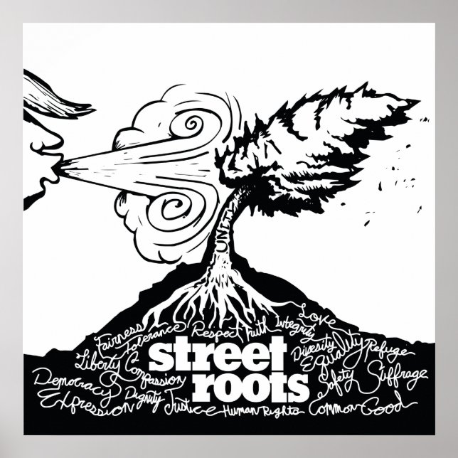 Affiches Ensemble, nous allons traverser n'importe quelle t (Devant)