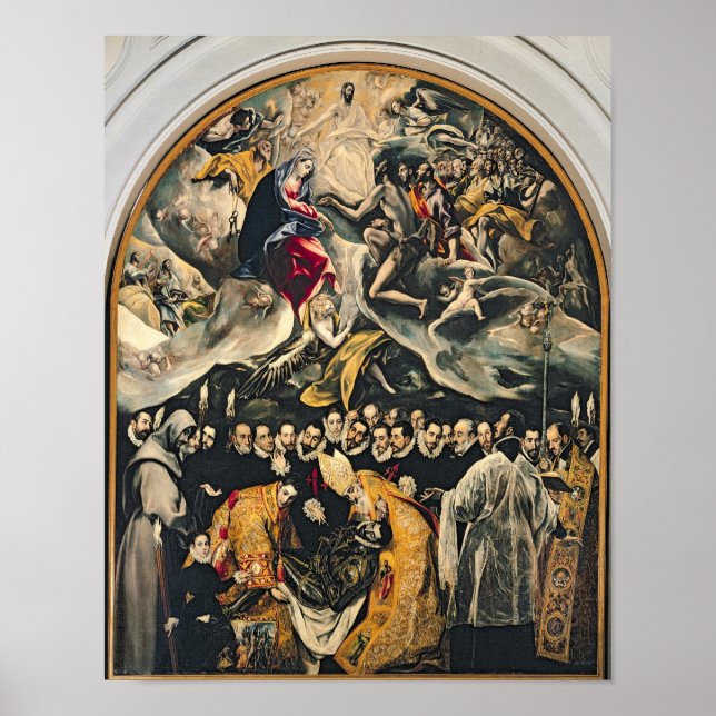 Affiches Enterrement du comte d'Orgaz (Devant)