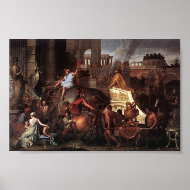 Affiches Entrée D'Alexandre Dans Babylone (Devant)