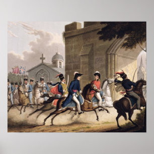 Affiches Entrée de Lord Wellington à Salamanque à