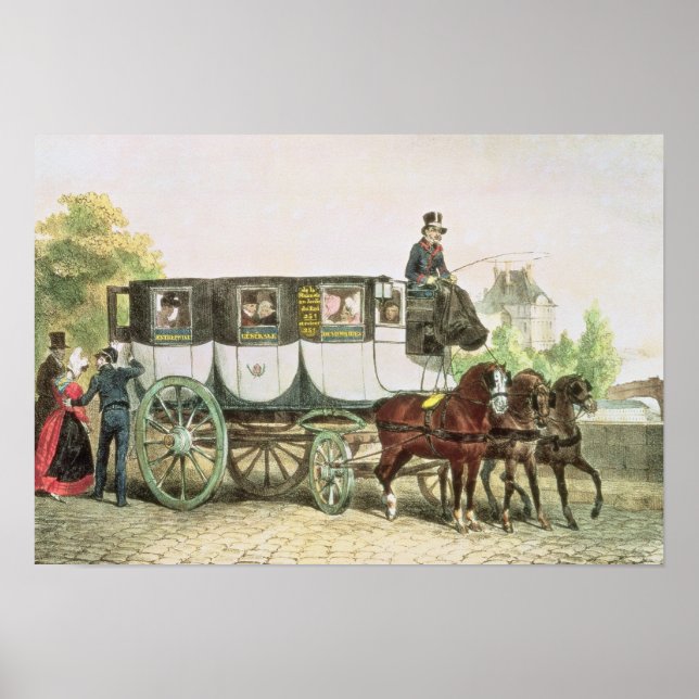 Affiches Entreprise Générale des Omnibus', (Devant)