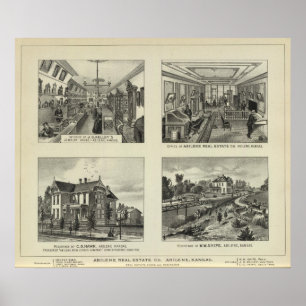 Affiches Entreprises et résidences, Abilene, Kansas