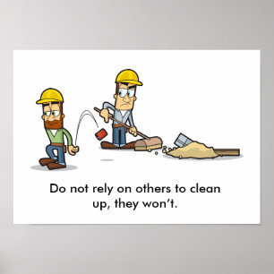 Affiches Entretien du site 002