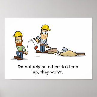 Affiches Entretien du site 002