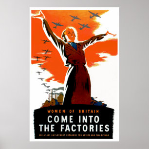 Affiches Entrez dans les usines