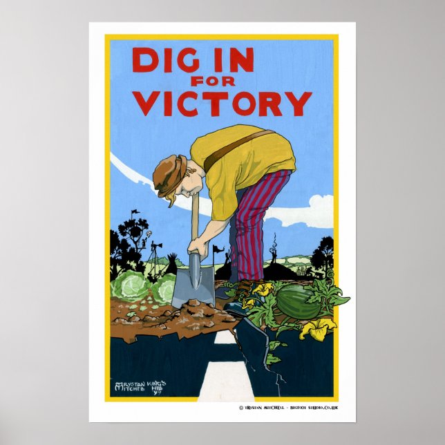 Affiches Entrez pour la victoire (Devant)