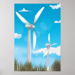 Affiches Éoliennes
