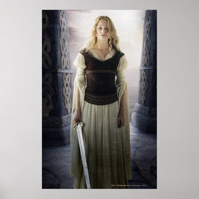 Affiches Eowyn with sword (Devant)