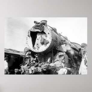 Affiches Épave du train New Haven : 1913