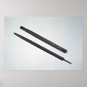 Affiches Epée et gaine, de La Tene, Suisse