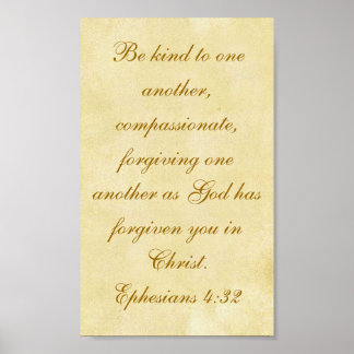 Affiches Éphésiens 4:32