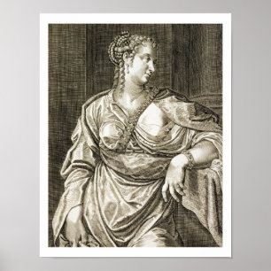 Affiches Épouse d'Agrippina de Tiberius (gravure)