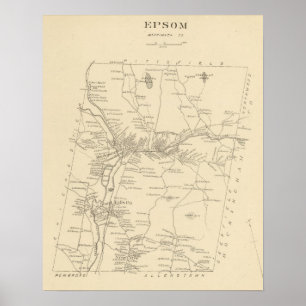 Affiches Epsom, Merrimack Co