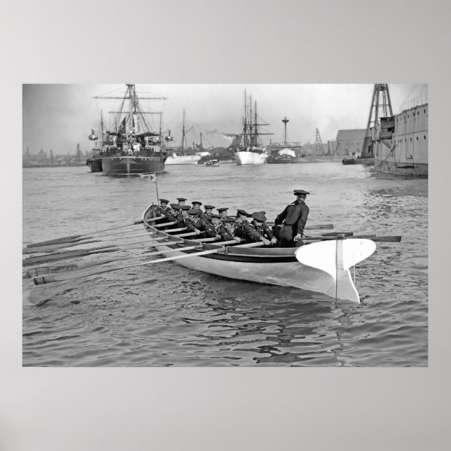 Affiches Équipage de bateaux (Devant)