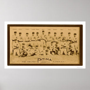 Affiches Équipe 1913 de Philadelphia Phillies