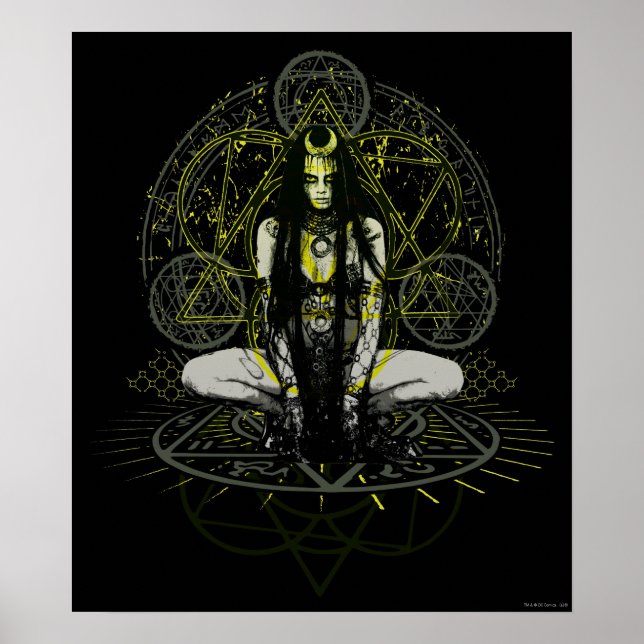 Affiches Équipe de suicide | Cercles magiques Enchantress (Devant)