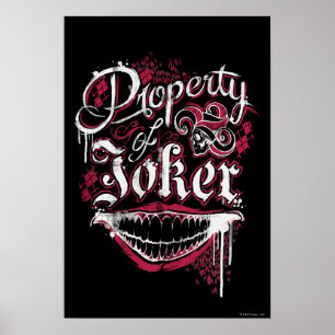 Affiches Équipe de suicide Propriété de Joker