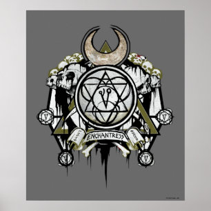 Affiches Équipe de suicide   Symboles d'enchantement Tattoo