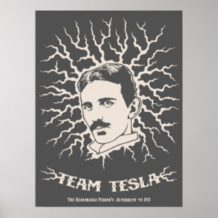 Affiches Équipe Tesla