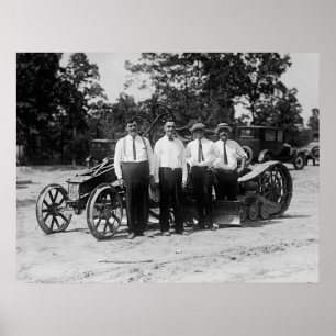 Affiches Équipement antique de construction de routes des