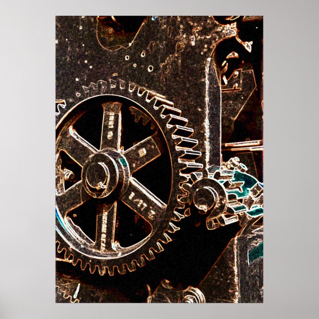 Affiches Équipement en fer (Devant)