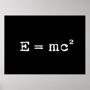 AFFICHES ÉQUIVALENCE DE LA MASSE ÉNERGÉTIQUE