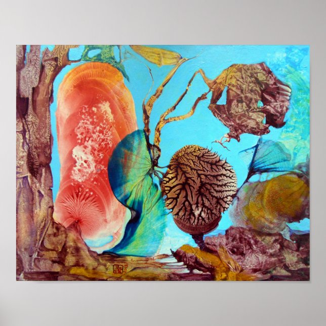 AFFICHES ERNSTHAFE SPIEL IM INNEREM ERDTEIL (Devant)