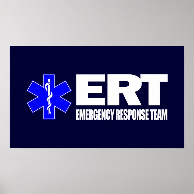 Affiches ERT -Emergency Response Team (Devant)