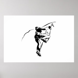 Affiches Escalade rocheuse 3