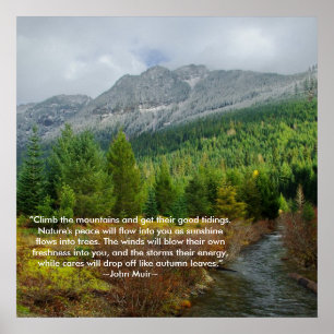 Affiches Escaladez les montagnes