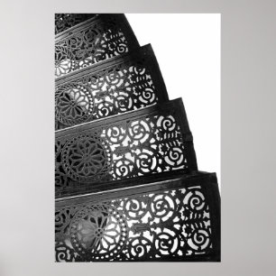 Affiches Escaliers en fer