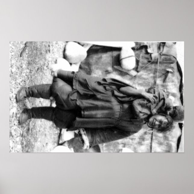 Affiches Eskimo, femme et enfant en Alaska Photographie (Devant)
