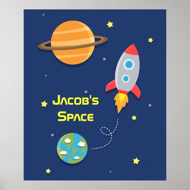 Affiches Espace extra-atmosphérique, vaisseau spatial, pour (Devant)