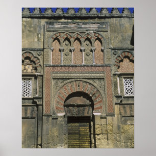 Affiches Espagne, Cordoue, mezquita (mosquée) mauresque.