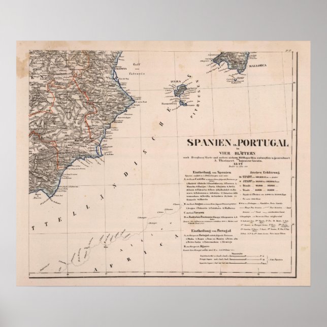 Affiches Espagne du sud (Devant)