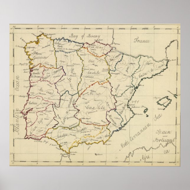 Affiches Espagne et Portugal 5 (Devant)