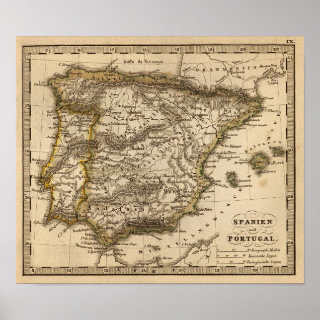 Affiches Espagne et Portugal 9 (Devant)