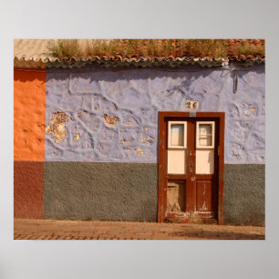 Affiches Espagne, Îles Canaries, Tenerife, villa