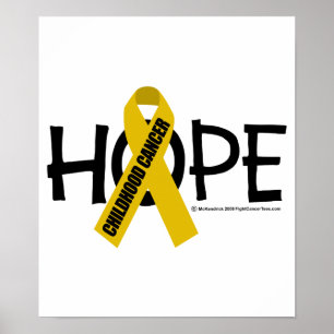 Affiches Espoir de Cancer d'enfance