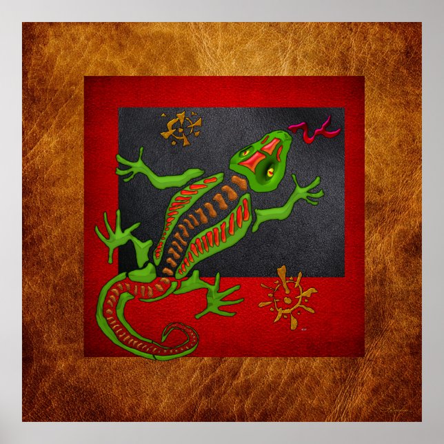 Affiches Esprit reptilien (Devant)