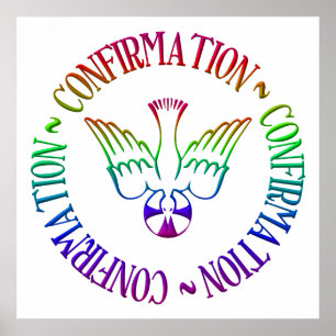 Affiches Esprit Saint - Confirmation