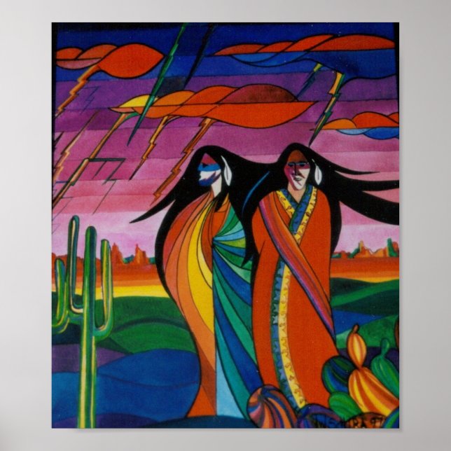 Affiches Esprits du désert (Devant)