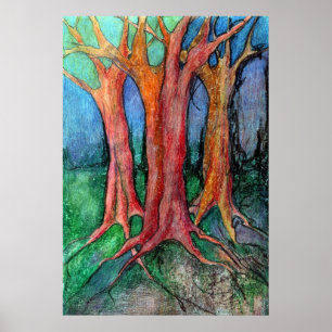 Affiches Est venu à moi au sujet de l'aube